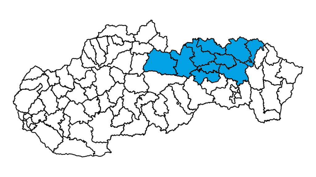 mapa poskytovanie služieb čistenie kanalizacie a odpadov